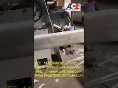 Macchina imballatrice automatica per pacchi di asciugamani di carta per asciugamani piegati a Z