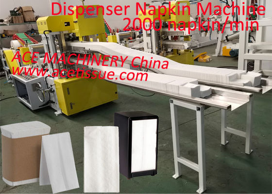 Linee stampa di progettazione 2 di Taiwan di colori della macchina 2500pc/Min With 2 del tovagliolo dell'erogatore di Tallfold