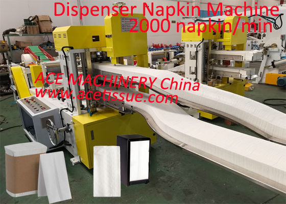 Macchina del tovagliolo di carta del popolare di Z di tecnologia di Taiwan con la goffratura e la stampa a colori