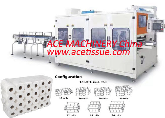 Sconto di lavoro e senza problemi Cucina Acciugamano Tissue Paper Packing Machine Heavy Duty Machine Struttura fino a 850mm PE Bag Dimensioni con foro d'aria