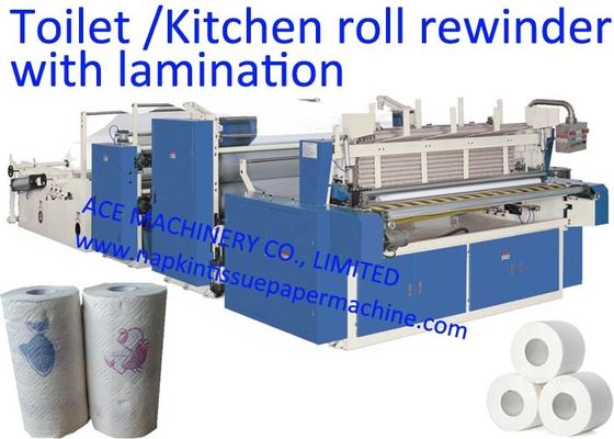 4 macchina di fabbricazione del rotolo di carta igienica della piega 2800mm