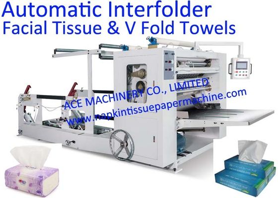 Macchina ad alta velocità del tovagliolo del popolare di V, macchina automatica del tovagliolo di Interfold