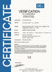 Porcellana ACE MACHINERY CO.,LIMITED Certificazioni